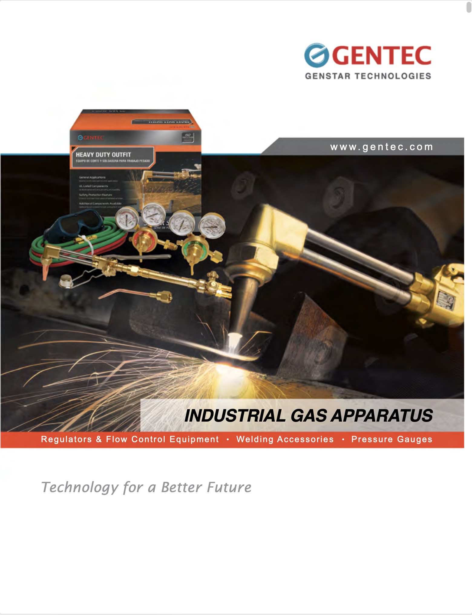 Industrial Gas Apparatus Catalog Cover