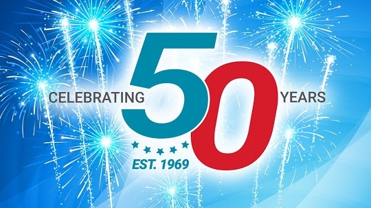 Celebration 50 Year Fireworks