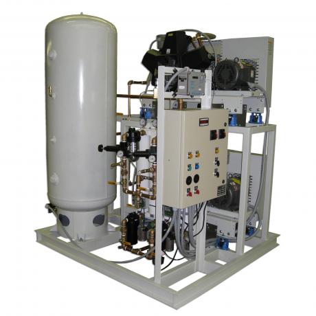 Oil-less Reciprocating Air Compressor System